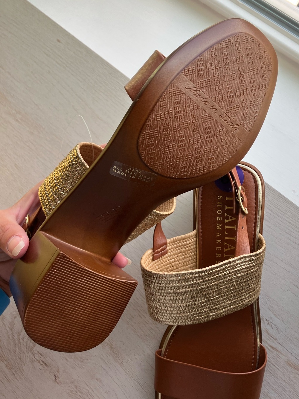 NWT Ralph Lauren leather sandals - Picture 4 of 4